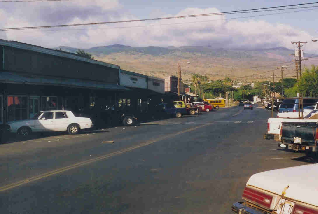 Main Street Kaunakakai,  Molokai