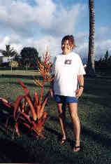 Tibby and Exotic Plant