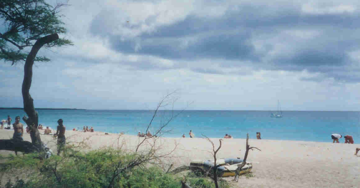 Kentucky Princess Anchored at Big Beach, Maui