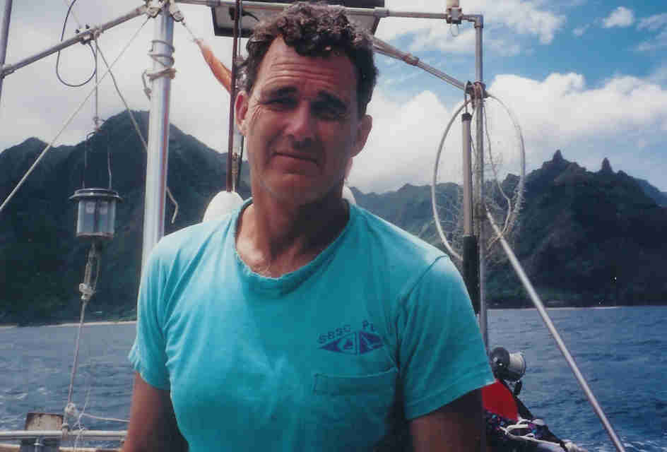 Captain Dan at Hanalei Bay, Kauai